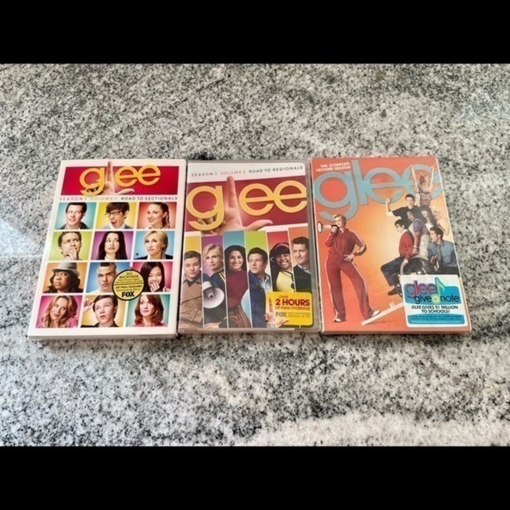 NEW Glee Seasons 1 and 2